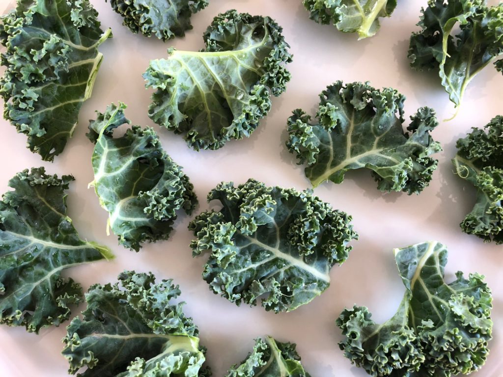 How to make microwavable kale chips