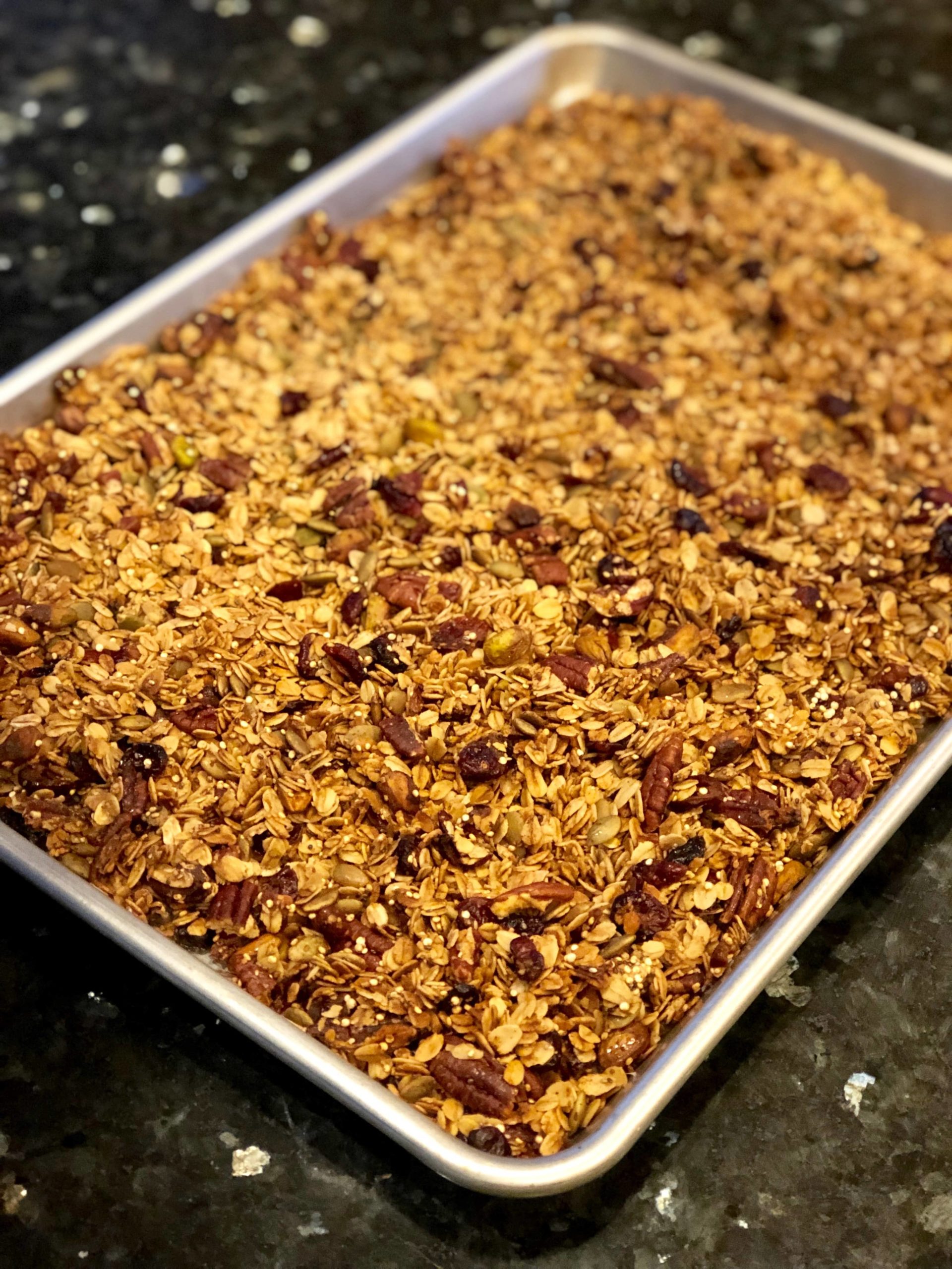Holiday Quinoa Crunch Granola Cheerful Choices