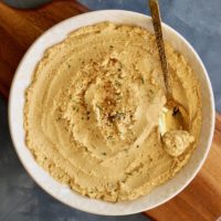 Peanut Butter Hummus Square