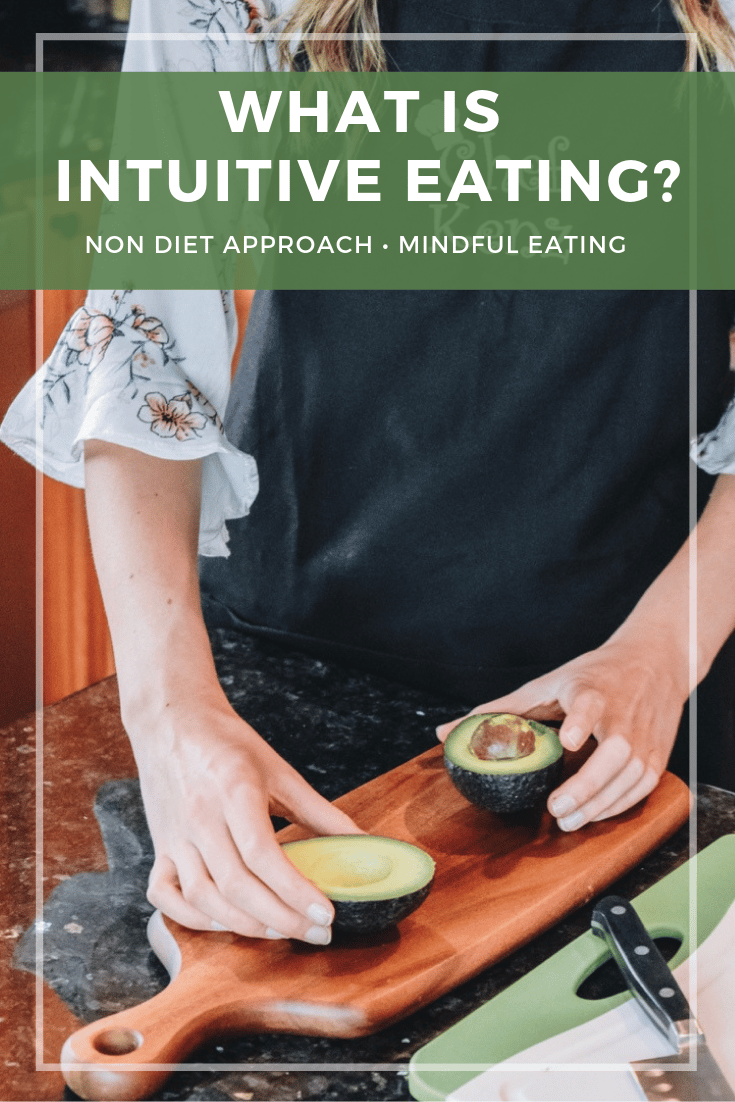 Intuitive Eating is a nutrition philosophy is all about ditching the diet mentality and listening to your body. Learn more about its guiding principles here.