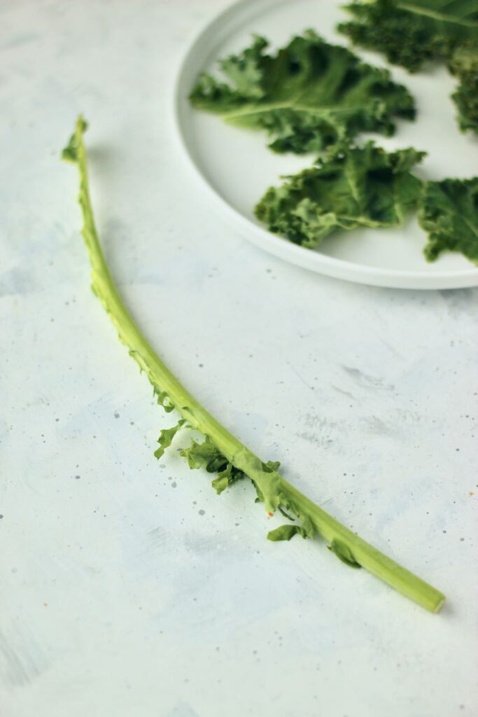 What to do with the kale stems