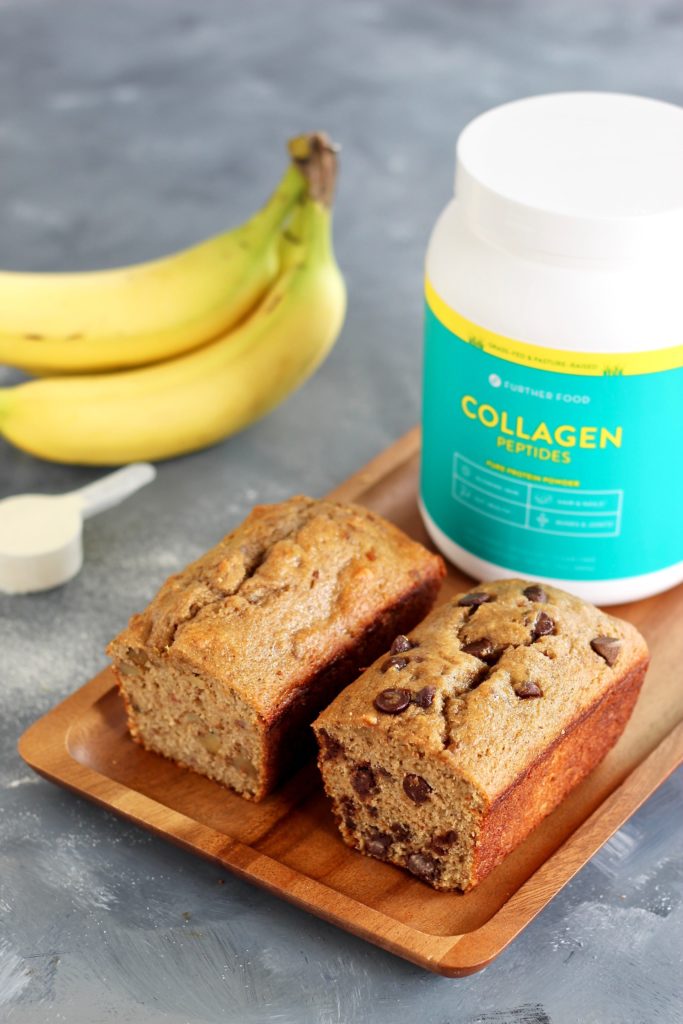 Collagen peptides are added to banana bread