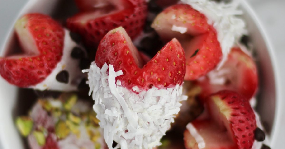 Yogurt Covered Strawberry Hearts 3