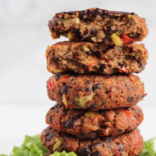 Protein Powered Veggie Burgers 10 scaled