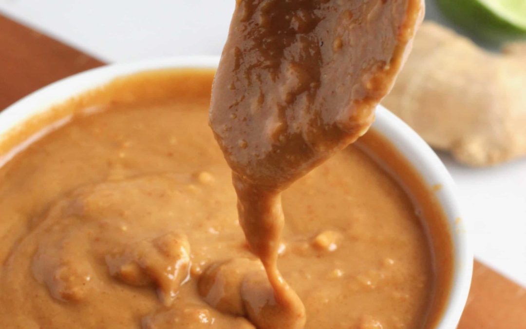 8 Ingredient Thai Peanut Sauce