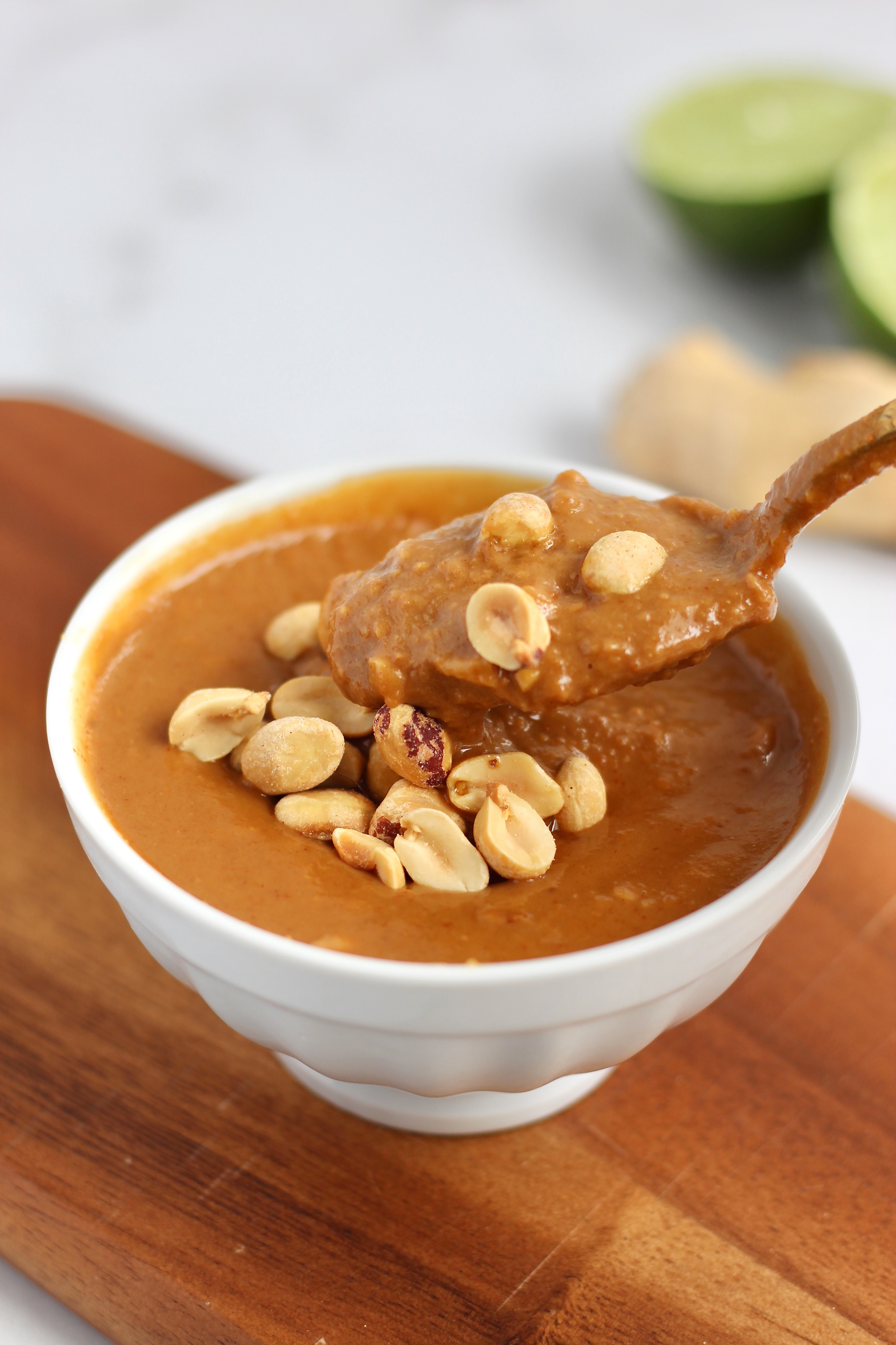 8 Ingredient Thai Peanut Sauce - Cheerful Choices