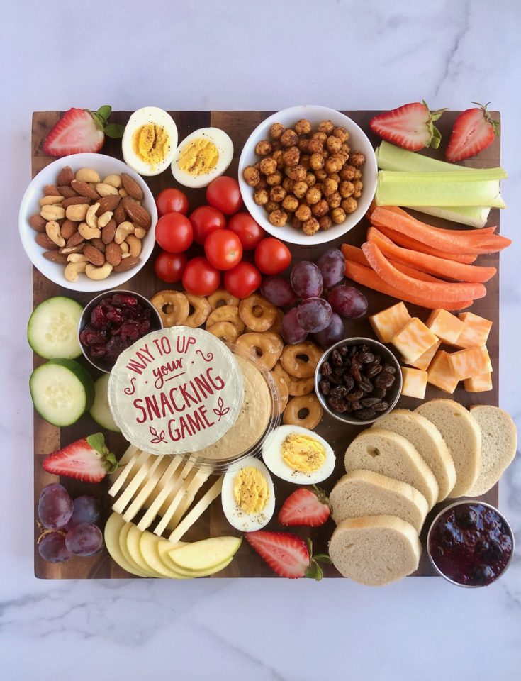 Build Your Own Snack Board Vegetarian Charcuterie Board