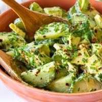 Cucumber Avocado Salad A Virtual Vegan 6