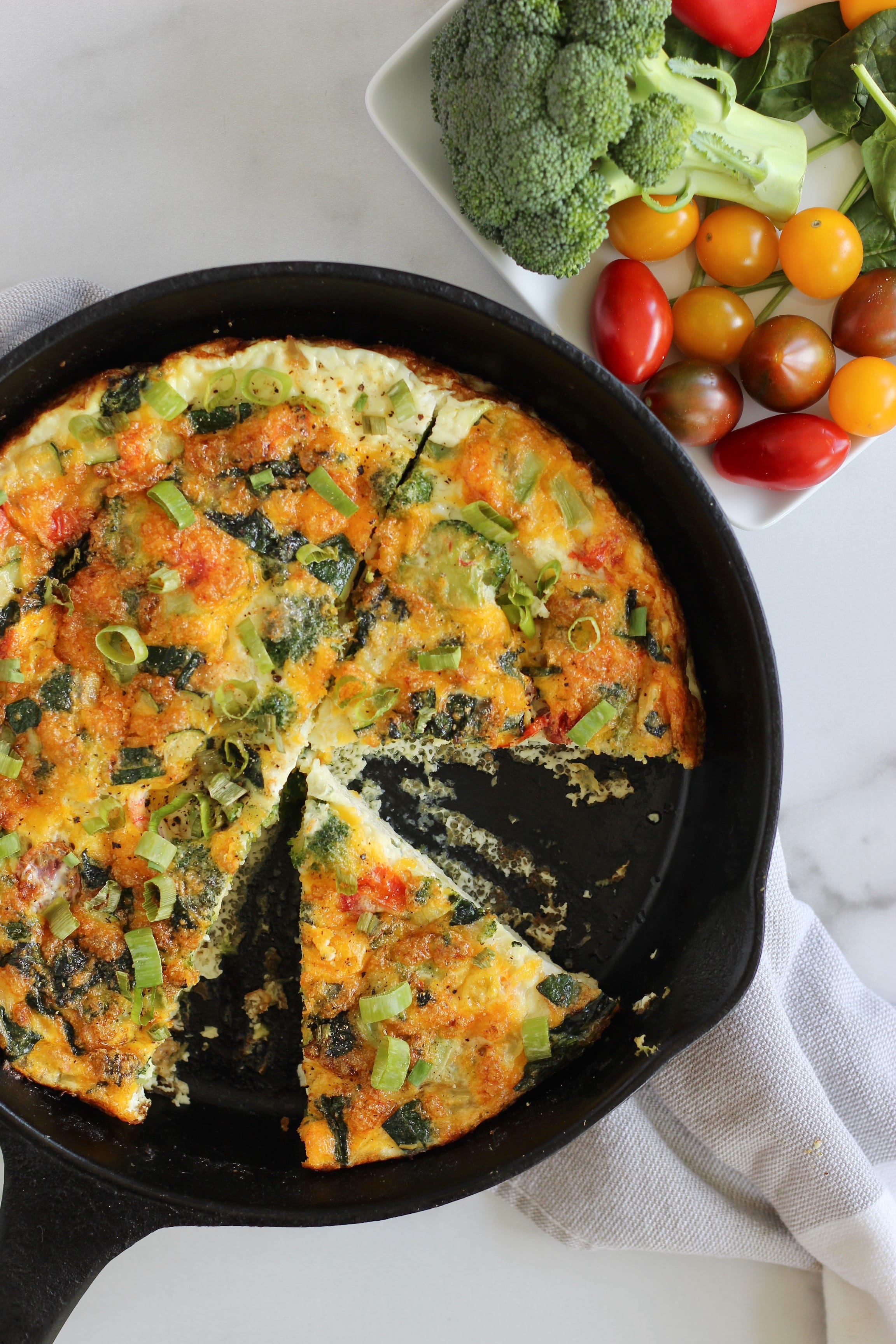 Egg White Frittata - Cheerful Choices