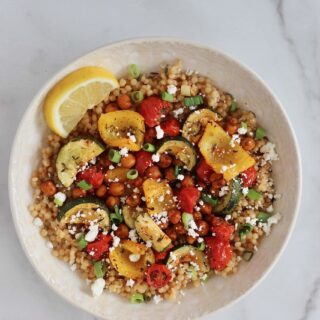 Roasted Chickpea Couscous Bowls 10 scaled