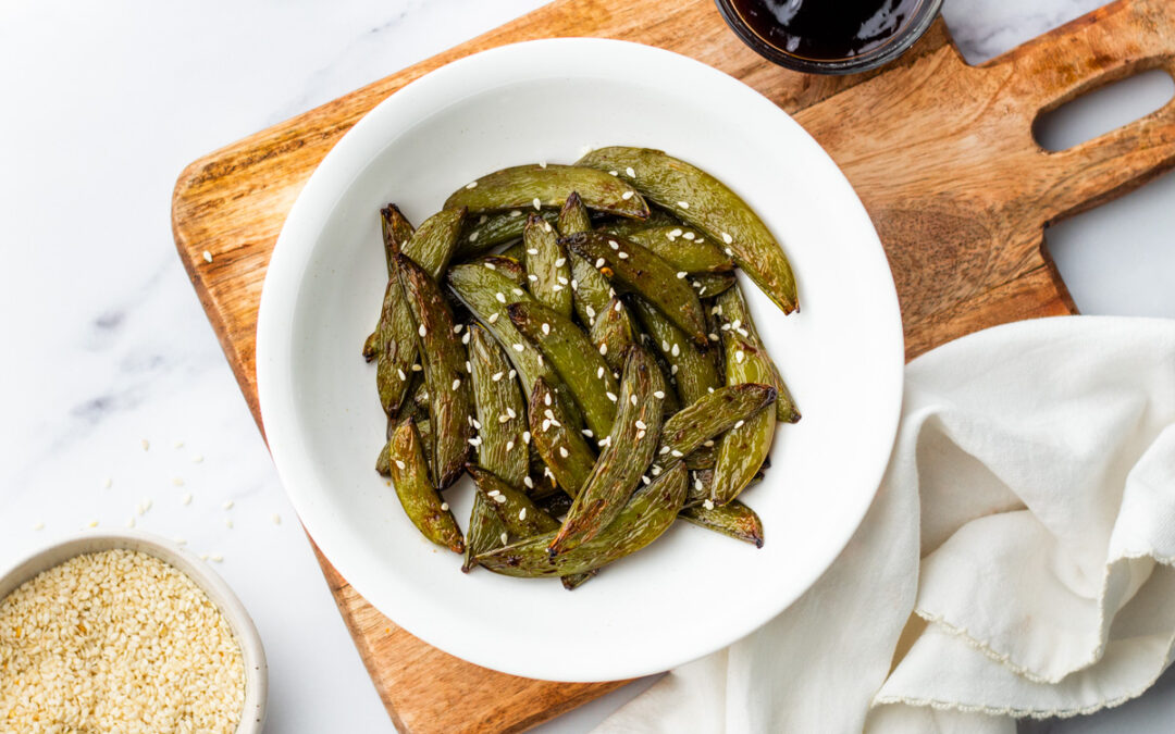Air Fryer Snap Peas