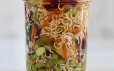 Healthy Ramen Noodle Jars