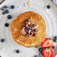 Oat Flour Pancakes 2 scaled