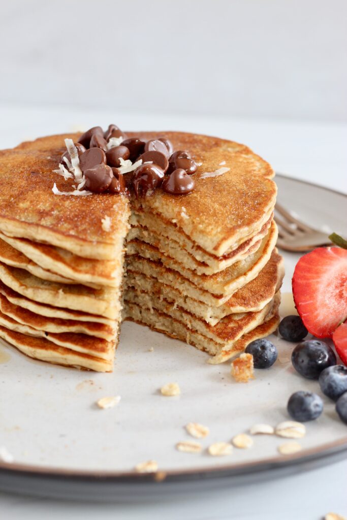 Layers of pancakes