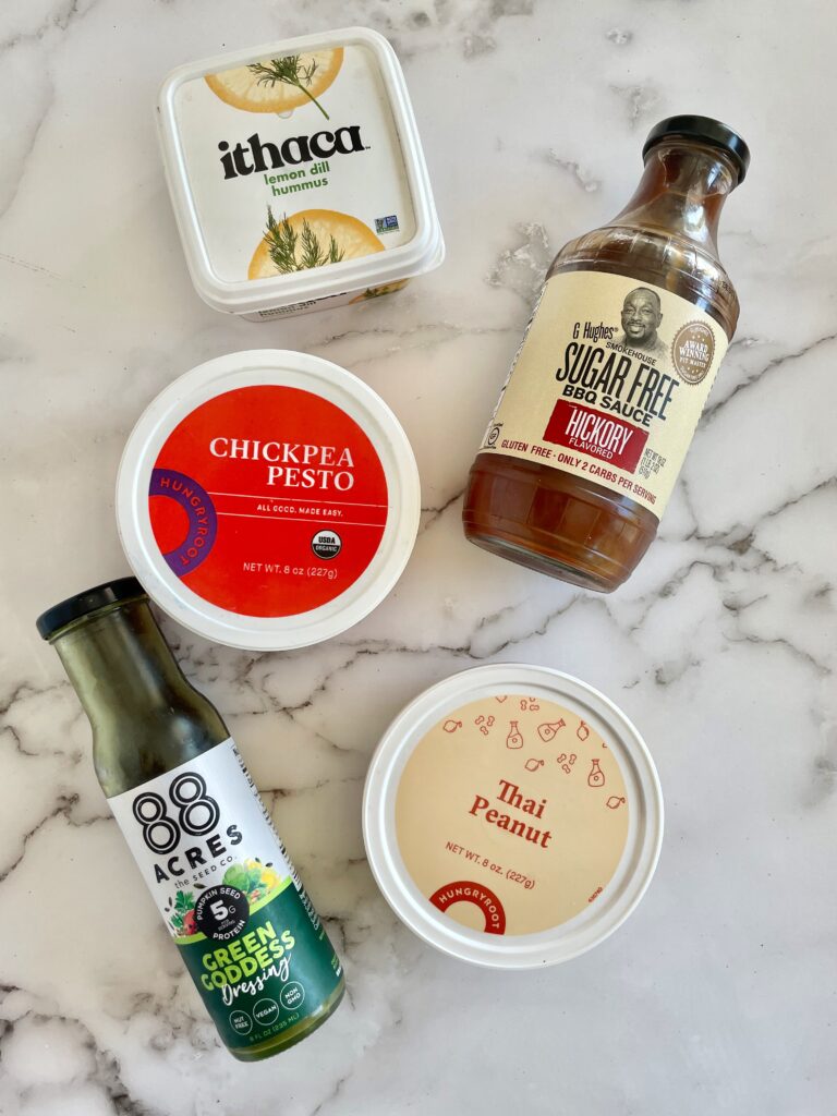 Sauces, dips, and dressings