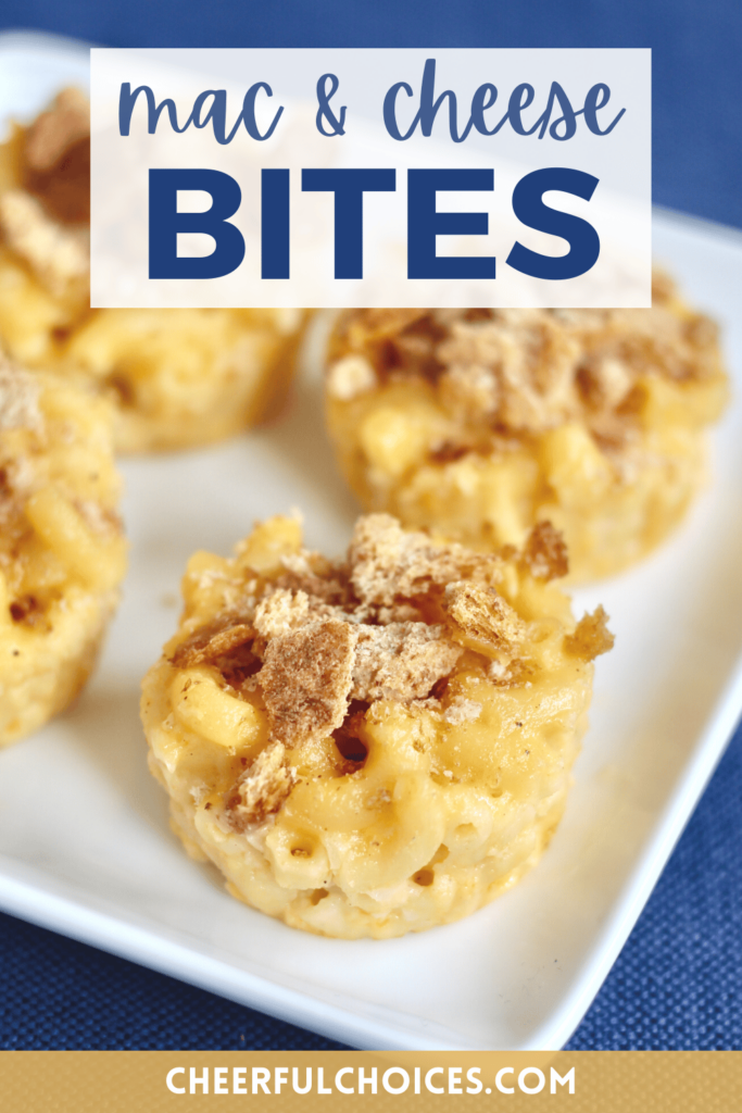 Pinterest–Mac and Cheese Bites