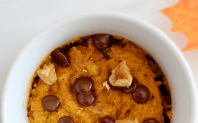 Healthy Pumpkin Mug Cake