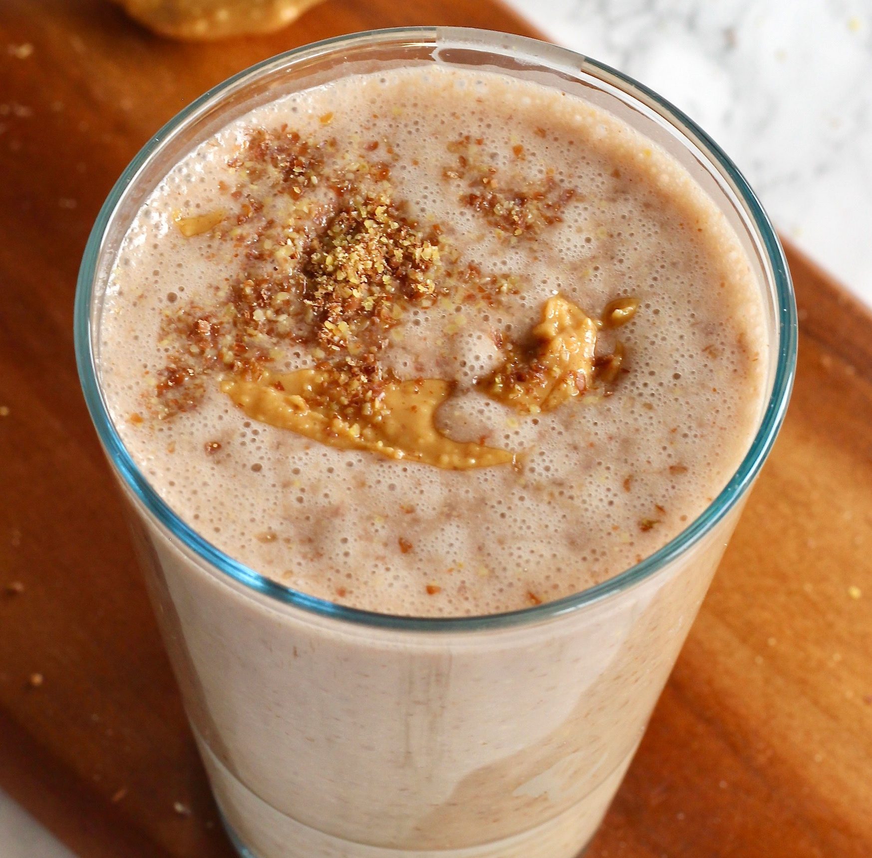 Protein-Packed Flaxseed Smoothie - Cheerful Choices