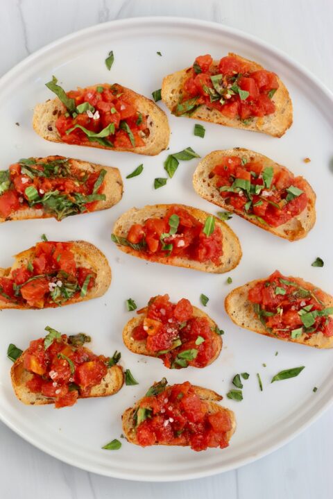 Bruschetta Trio - Assorted Vegetarian Bruschetta