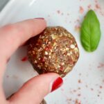 Square Strawberry Basil Bites