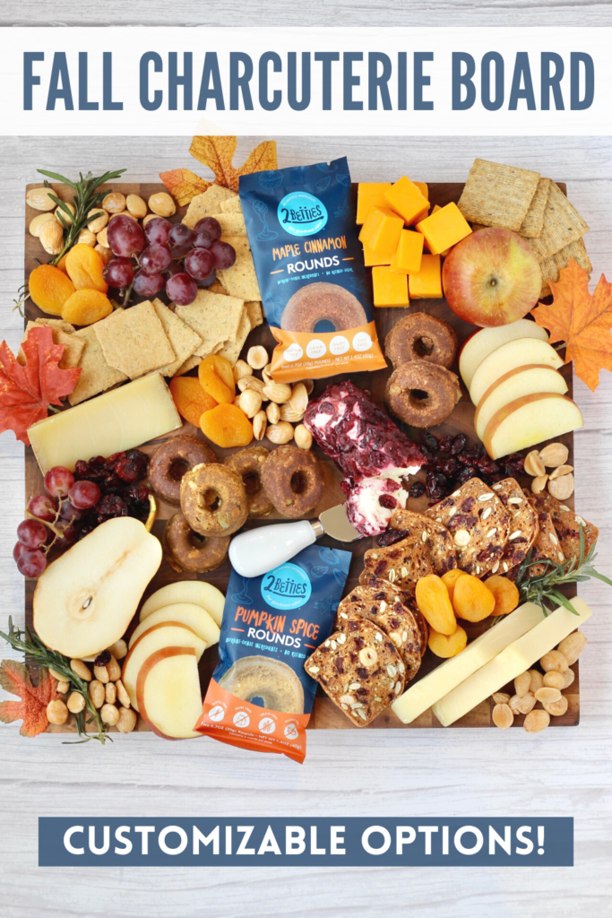 Fall charcuterie board with customizable options