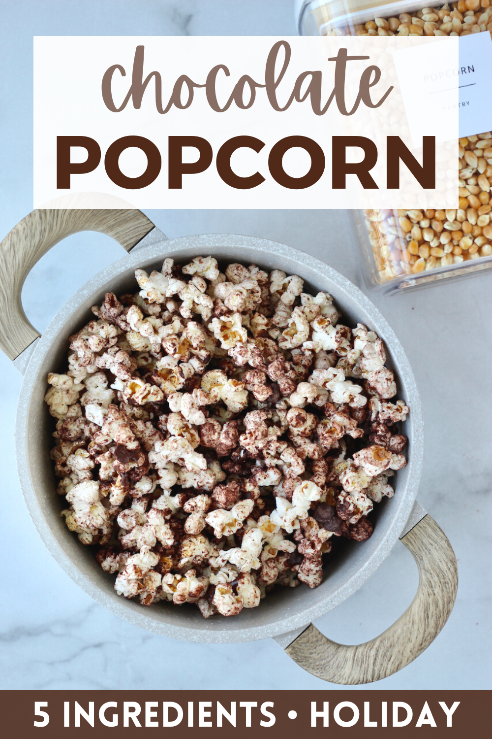 Chocolate Popcorn - Cheerful Choices