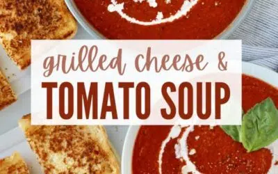 Easy Grilled Cheese and Tomato Soup