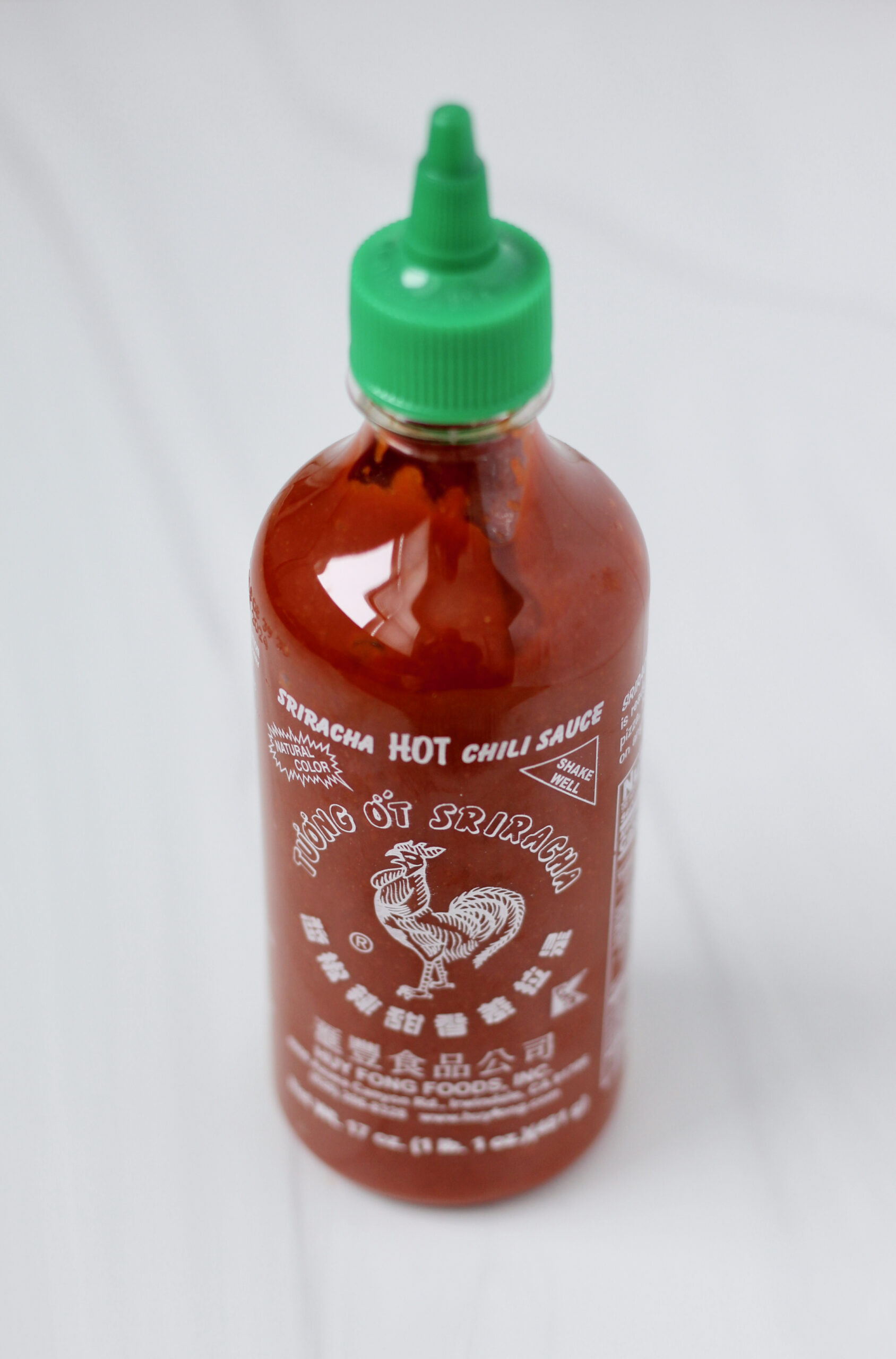 Sriracha bottle