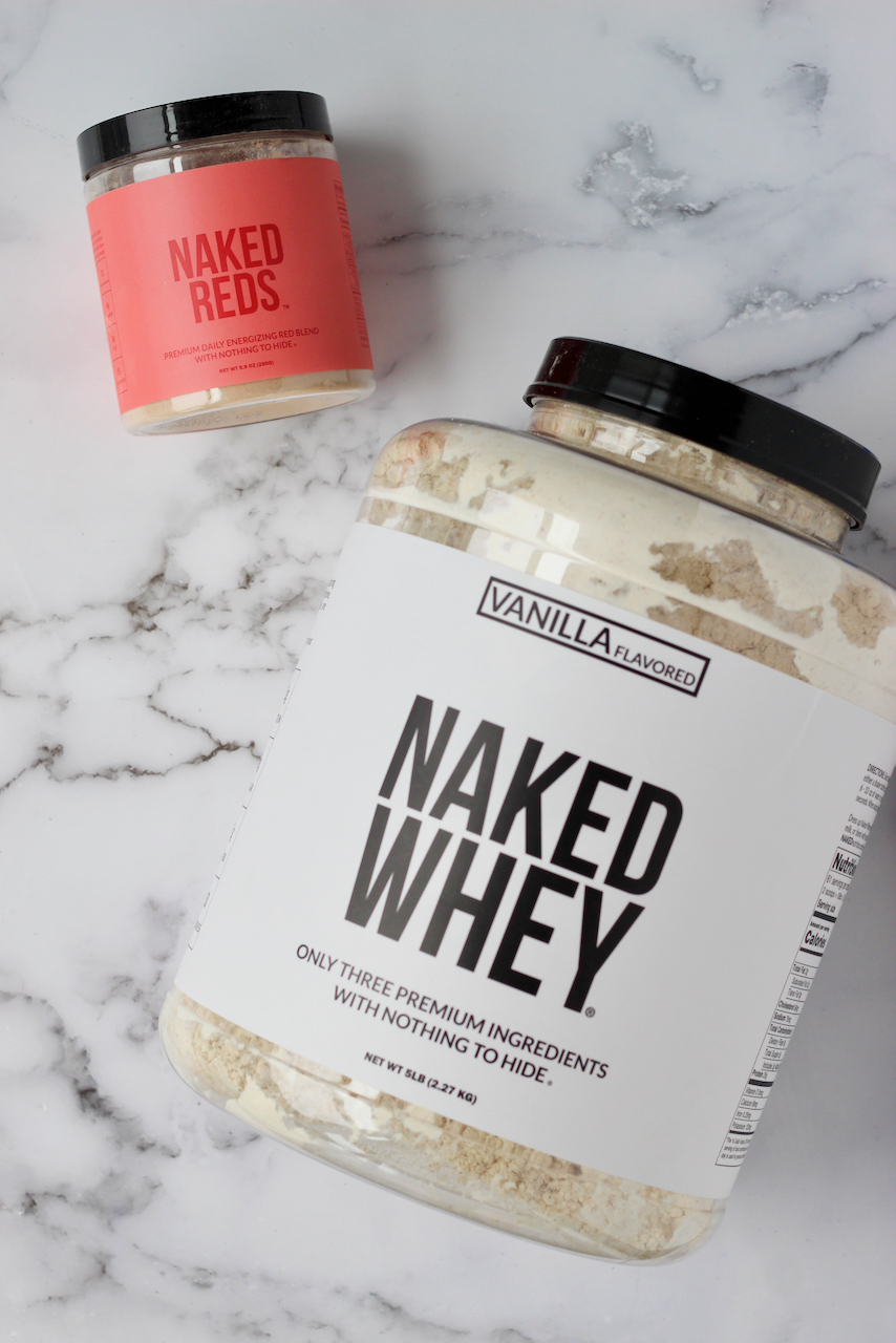 Naked Nutrition Vanilla Whey Protein Powder