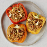 Square Mediterranean Quinoa Stuffed Peppers 16 copy