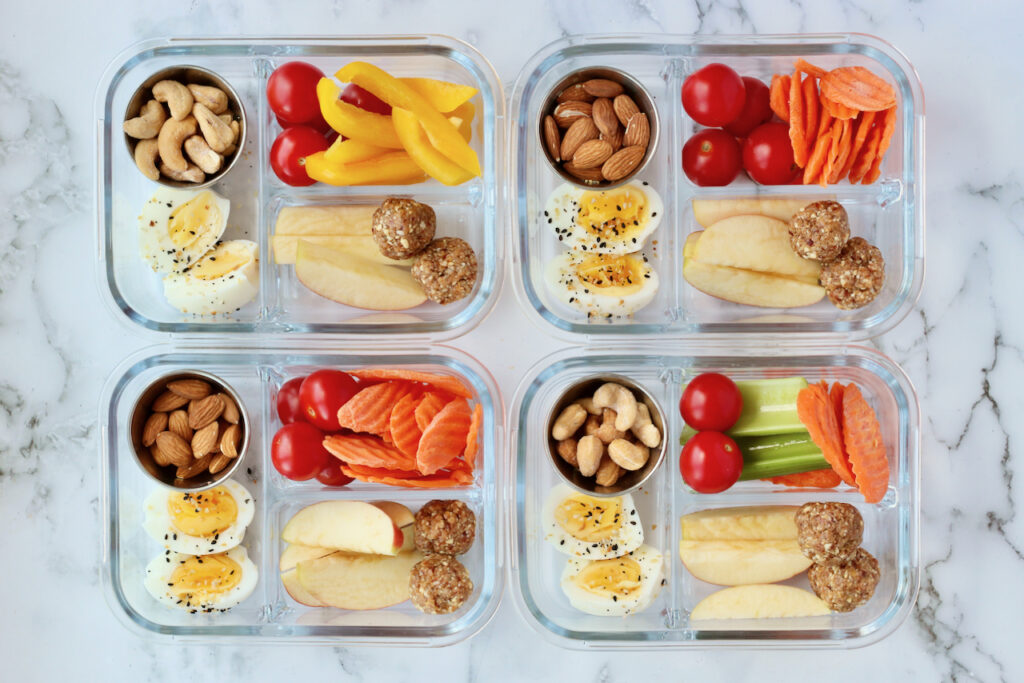 Protein meal prep boxes