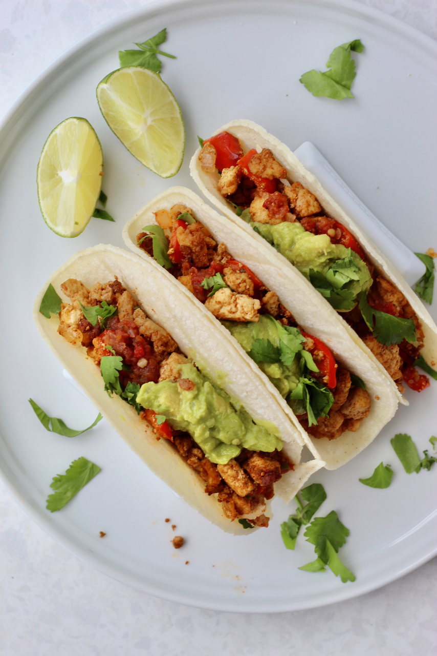 Vegan Tofu Tacos - Cheerful Choices