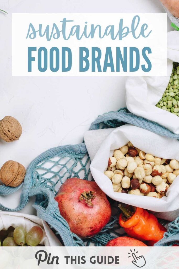 Sustainable food brands