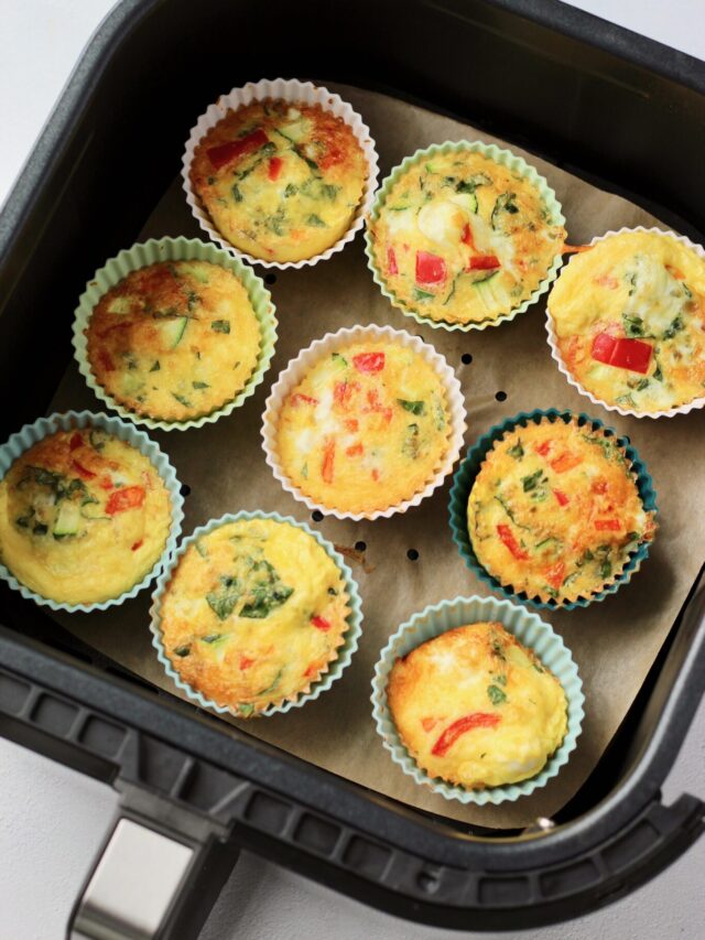 Air Fryer Egg Bites Recipe Cheerful Choices