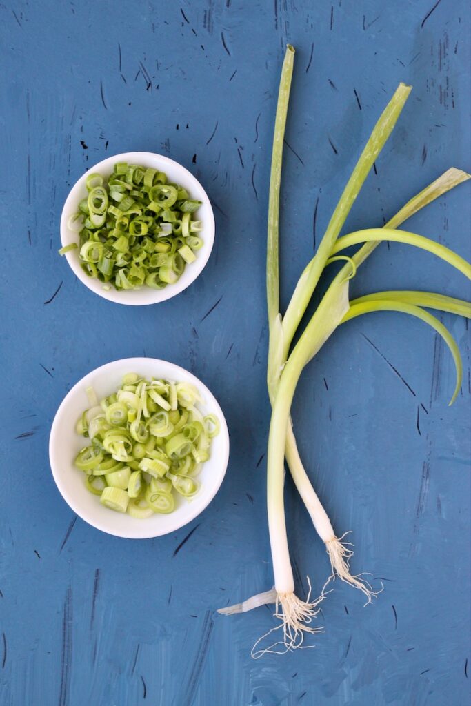 Green onion tops vs green onion whites