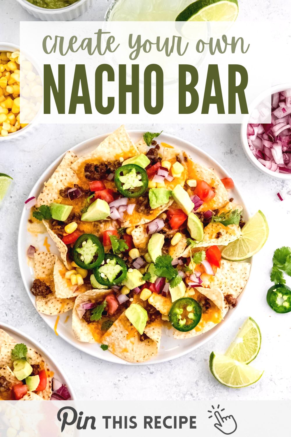 Customizable Nacho Bar – 4 Ingredients of Choice - Choose Protein ...