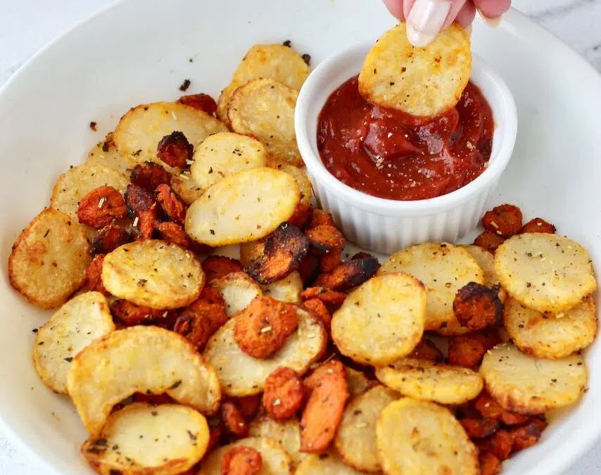 Air Fryer Potatoes and Carrots