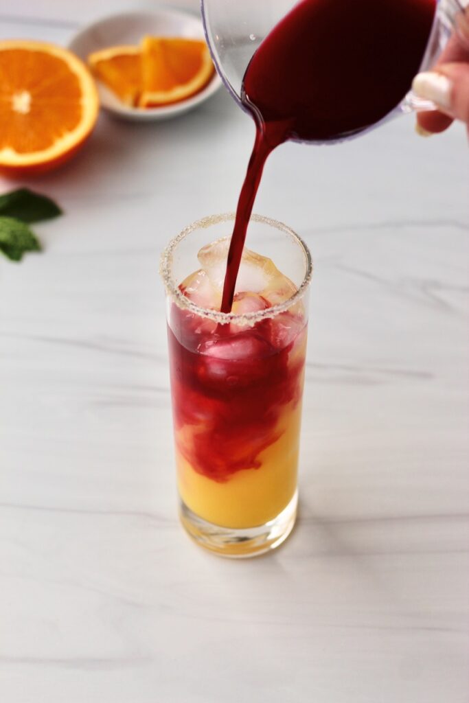Pomegranate Mocktail 7
