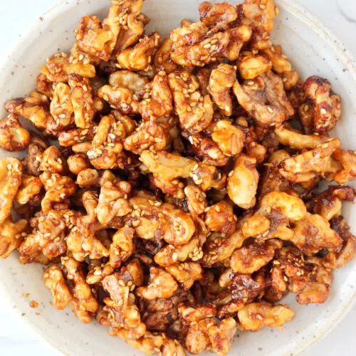 Soy Glazed Walnuts 7