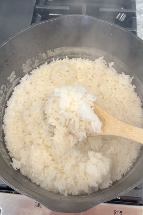 Cooking rice