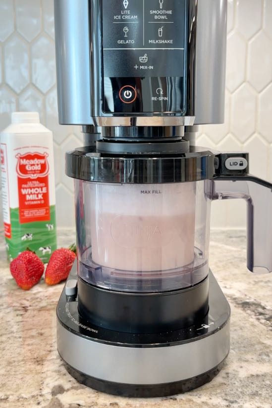 Strawberry Cheesecake Protein Ice Cream 4