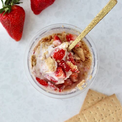 Strawberry Cheesecake Protein Ice Cream 6