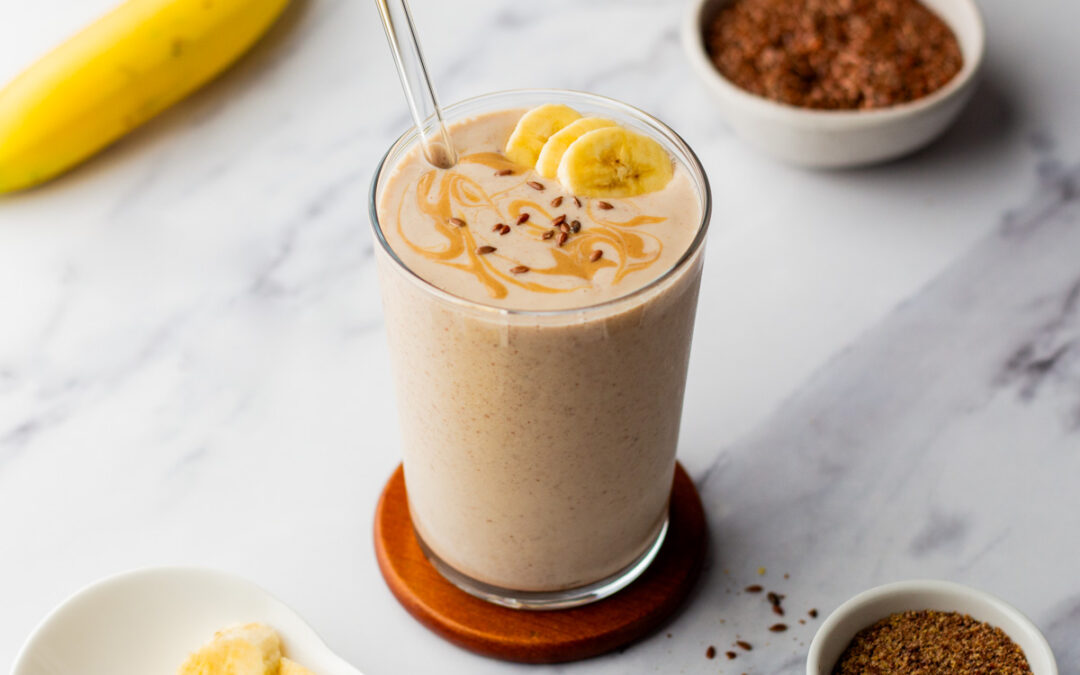 Protein-Packed Flaxseed Smoothie