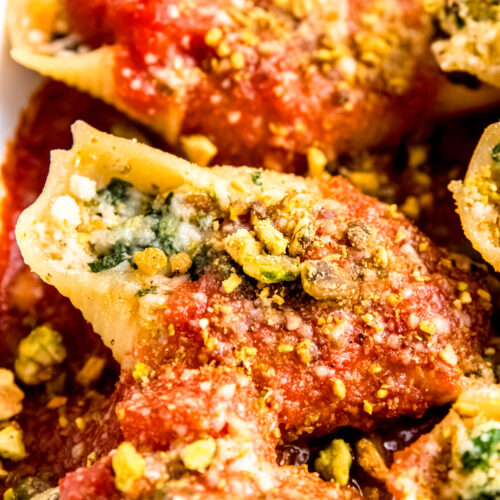 Pistachio Stuffed Shells 13