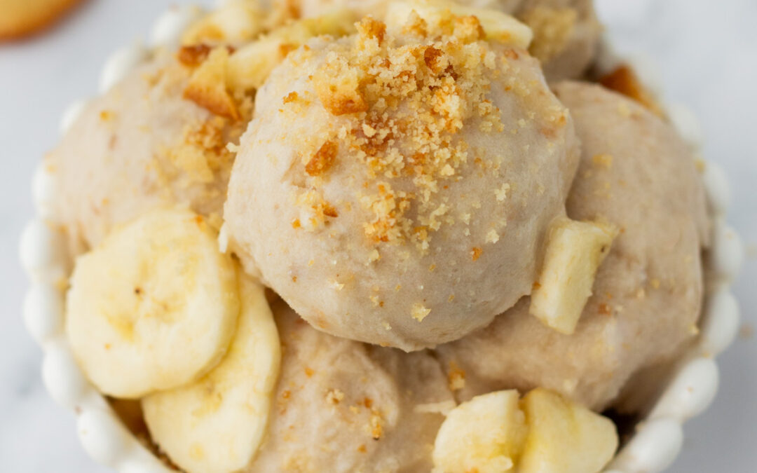 Banana Cream Pie Ninja Creami Protein Ice Cream