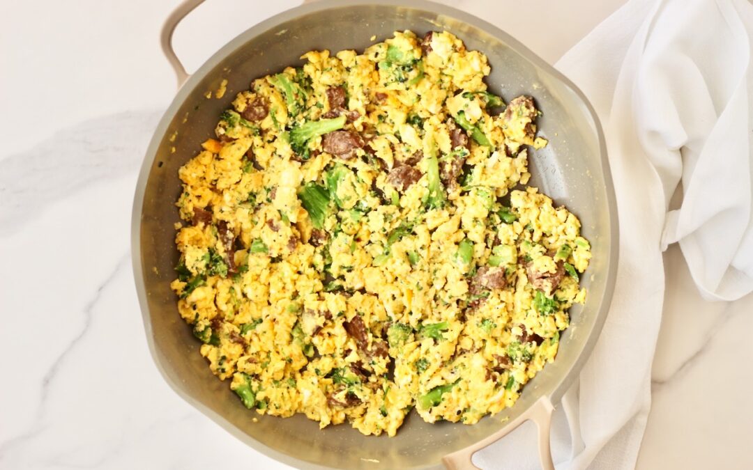 Customizable Egg Scramble Recipe Template