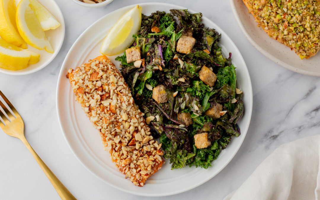 Nut Crusted Salmon