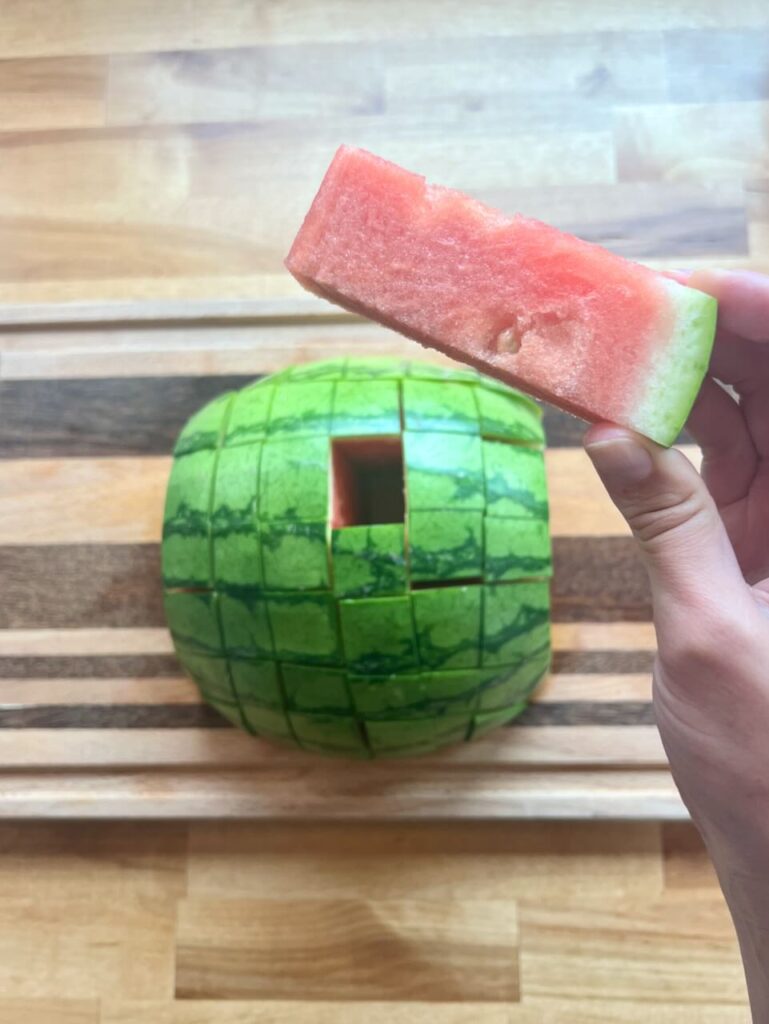 'Popsicle' piece pulled out