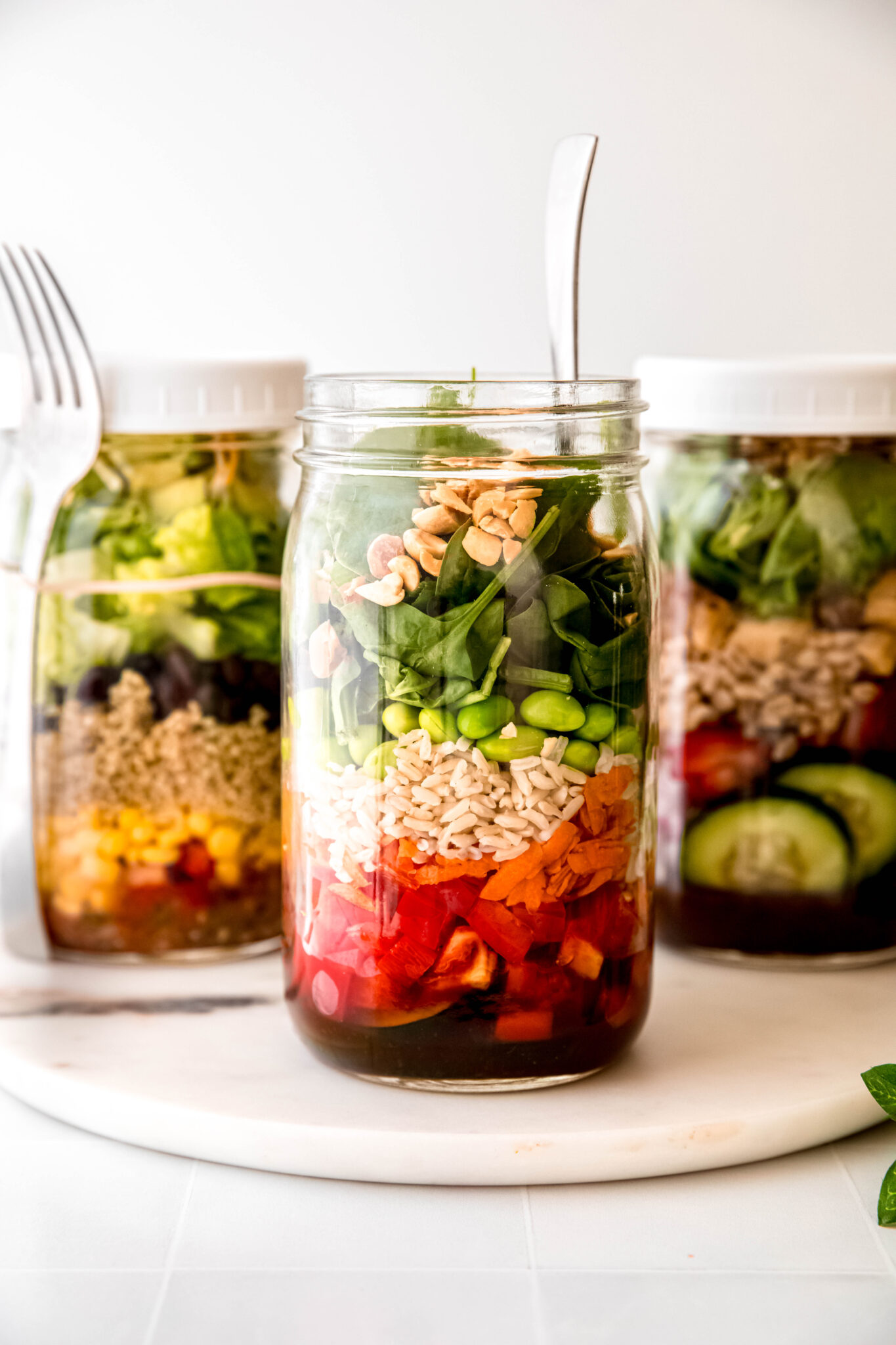 3 Mason jar salad recipes