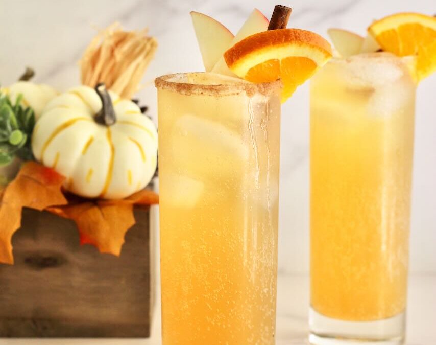High Fiber Apple Cider Mocktail